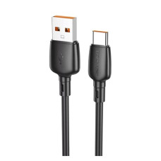 Кабель BOROFONE BX93 Super power 100W charging data cable Type-C Black (6941991103179)