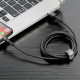 Кабель Baseus Cafule Cable USB For Lightning 2.4A 0.5m Gray+Black (CALKLF-AG1)