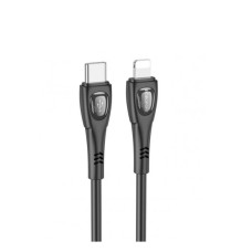 Кабель BOROFONE BX98 iP Superior PD charging data cable Black (BX98PDLB)