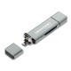 Картрідер Vention USB2.0 Multi-function Card Reader Gray (CCJH0) (CCJH0)