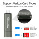 Картрідер Vention USB3.0 Multi-function Card Reader Gray Metal Type (CCHH0) (CCHH0)