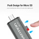 Картрідер Vention USB3.0 Multi-function Card Reader Gray Metal Type (CCHH0) (CCHH0)