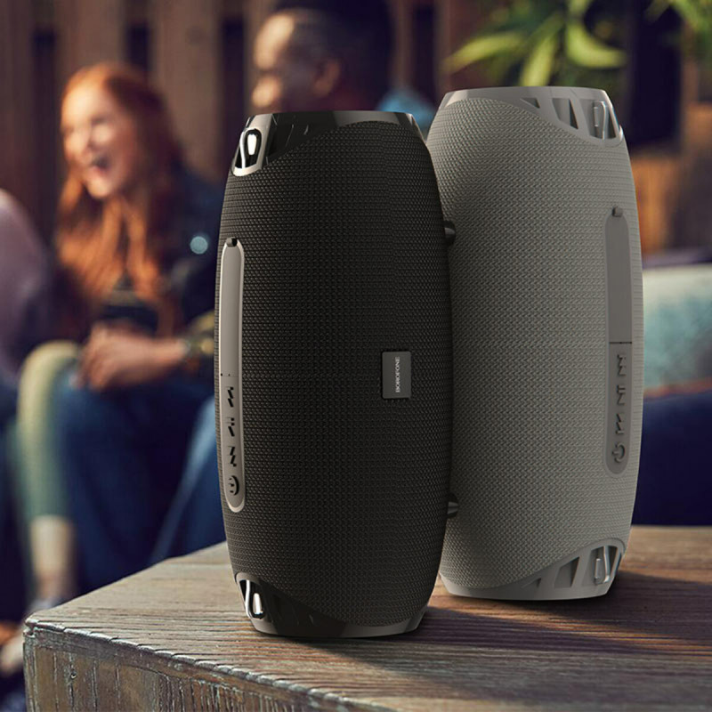 Портативна колонка BOROFONE BR12 Amplio sports wireless speaker Grey (BR12G)
