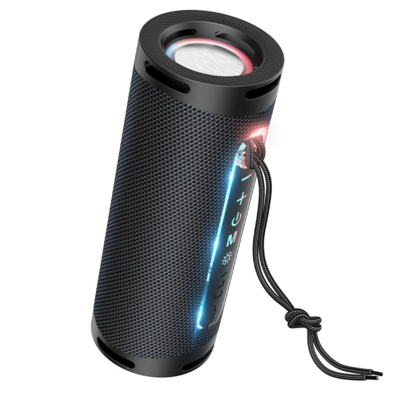 Портативна колонка HOCO HC9 Dazzling pulse sports BT speaker Black (6931474757807)