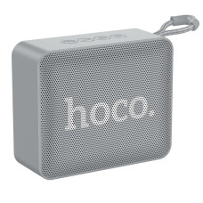 Портативна колонка HOCO BS51 Gold brick sports BT speaker Grey (6931474780751)