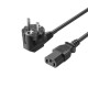 Кабель Vention 3-Prong Power Cord 1.8M C13 Connector EU-Plug (ZCGBAC) (ZCGBAC)