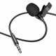 Мікрофон-петличка HOCO L14 3.5 Lavalier microphone Black (6931474761132)
