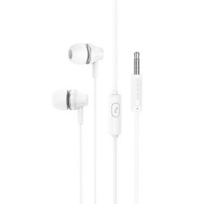 Навушники BOROFONE BM74 Singer universal earphones with microphone White (BM74W)