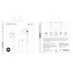 Навушники BOROFONE M80 Magnificent Type-C wire-controlled digital earphones with microphone White (M80CW)