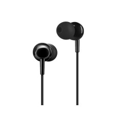 Навушники HOCO M14 initial sound universal earphones with mic Black (6957531049326)