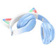 Навушники HOCO W42 Cat ears BT headphones Crystal Blue (6931474795861)