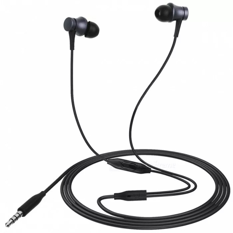 Навушники з мікрофоном Xiaomi Piston Fresh Bloom Matte Black (ZBW4354TY)