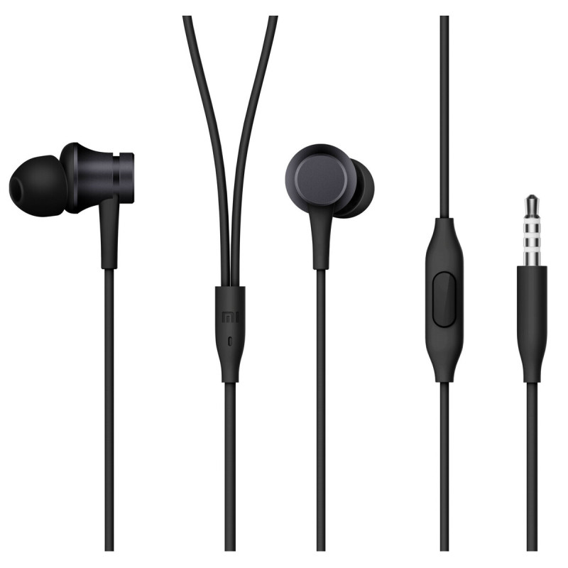 Навушники з мікрофоном Xiaomi Piston Fresh Bloom Matte Black (ZBW4354TY)