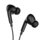 Навушники BOROFONE BM80 Pro Elegant wire-controlled earphones with microphone Black (BM80PB)