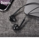 Навушники HOCO M101 Crystal joy wire-controlled earphones with microphone Black (6931474782335)