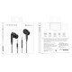 Навушники BOROFONE BM80 Pro Elegant wire-controlled earphones with microphone Black (BM80PB)