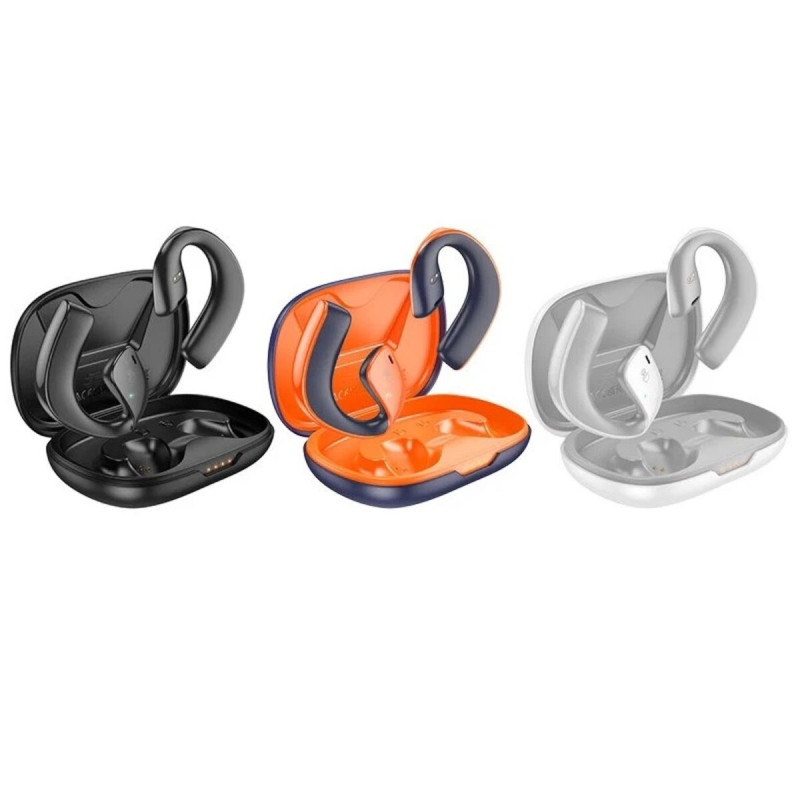 Навушники HOCO EQ4 Graceful true wireless BT headset White (6931474798602)