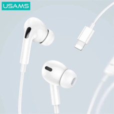 Навушники Usams US-SJ621 EP-41 MAX Lightning In-Ear Earphone 1.2m white (SJ621MHS01)