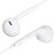 Навушники HOCO M80 Original series earphones for iP display White (69314747366421)