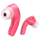 Навушники ACEFAST T9 Crystal (Air) color bluetooth earbuds Pomelo Red (6974316282532)