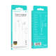 Навушники BOROFONE BM82 Art music digital earphones with mic Type-C White (BM82CW)