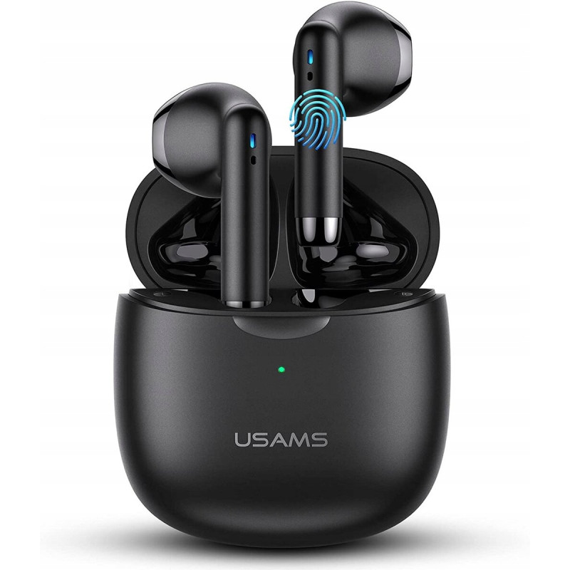 Навушники USAMS-IA04 TWS Earbuds IA Series Black (BHUIA01)