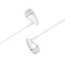 Навушники BOROFONE BM25 Sound edge universal earphones with mic White (BM25W)