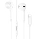 Навушники HOCO M80 Original series earphones for iP display White (69314747366421)