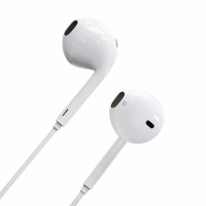 Навушники BOROFONE BM30 Original series wire control earphones with mic White (BM30W)