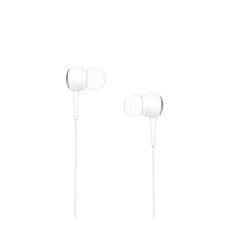 Навушники HOCO M19 Drumbeat universal earphone with mic White (6957531054658)