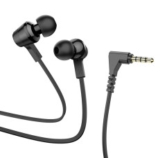 Навушники HOCO M86 Oceanic universal earphones with mic Black (6931474751621)