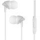 Навушники Usams EP-39 In-ear Plastic Earphone 1.2M  White (HSEP3902)