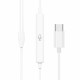 Навушники HOCO M80 Original series earphones for Type-C display set(20PCS) White (6931474736666)