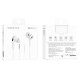 Навушники BOROFONE BM80 Pro Elegant wire-controlled earphones with microphone White (BM80PW)
