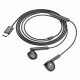 Навушники BOROFONE BM82 Art music digital earphones with mic Type-C Black (BM82CB)