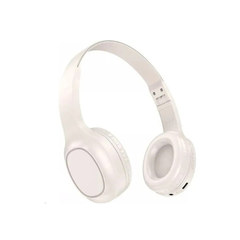 Навушники HOCO W46 Charm BT headset Milky White (6942007601702)