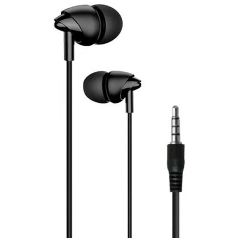 Навушники Usams EP-39 In-ear Plastic Earphone 1.2M  Black (HSEP3901)