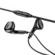 Навушники BOROFONE BM71 Light song universal earphones with mic Black (BM71B)