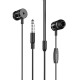 Навушники BOROFONE BM31 Mysterious universal earphones with mic Black (BM31B)