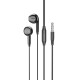 Навушники BOROFONE BM71 Light song universal earphones with mic Black (BM71B)