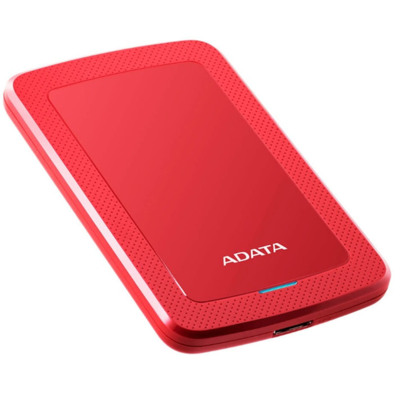 PHD External 2.5'' ADATA USB 3.2 Gen. 1 DashDrive Durable HV300 1TB Red (AHV300-1TU31-CRD)