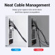 Органайзер для кабелів Vention Cable Tie 5M Black (KAABJ) (KAABJ)