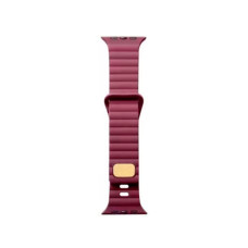 Ремінець для годинника Apple Watch Lightning Buckle 42/44/45/49mm Wine (LighBu42-Wine)