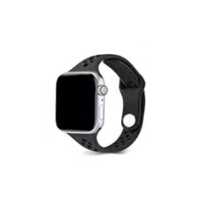 Ремінець для годинника Apple Watch Small Waist two colors 42/44/45/49mm Black (SmWaist42-Black)