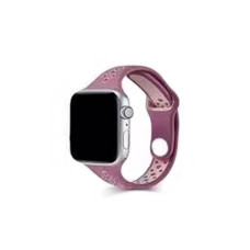 Ремінець для годинника Apple Watch Small Waist two colors 42/44/45/49mm Purple-Apricot (SmWaist42-Purple-Apricot)