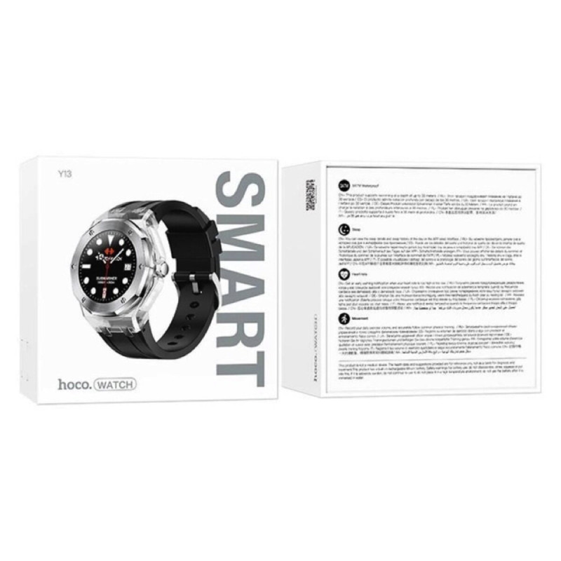 Смарт-годинник HOCO Y13 Smart sports watch space black (6931474795212)
