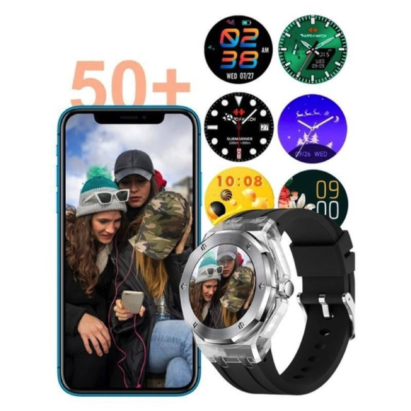 Смарт-годинник HOCO Y13 Smart sports watch space black (6931474795212)