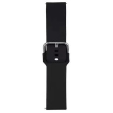 Ремінець для годинника Universal Buckle Solid 22mm Black (Buckle22-Black)