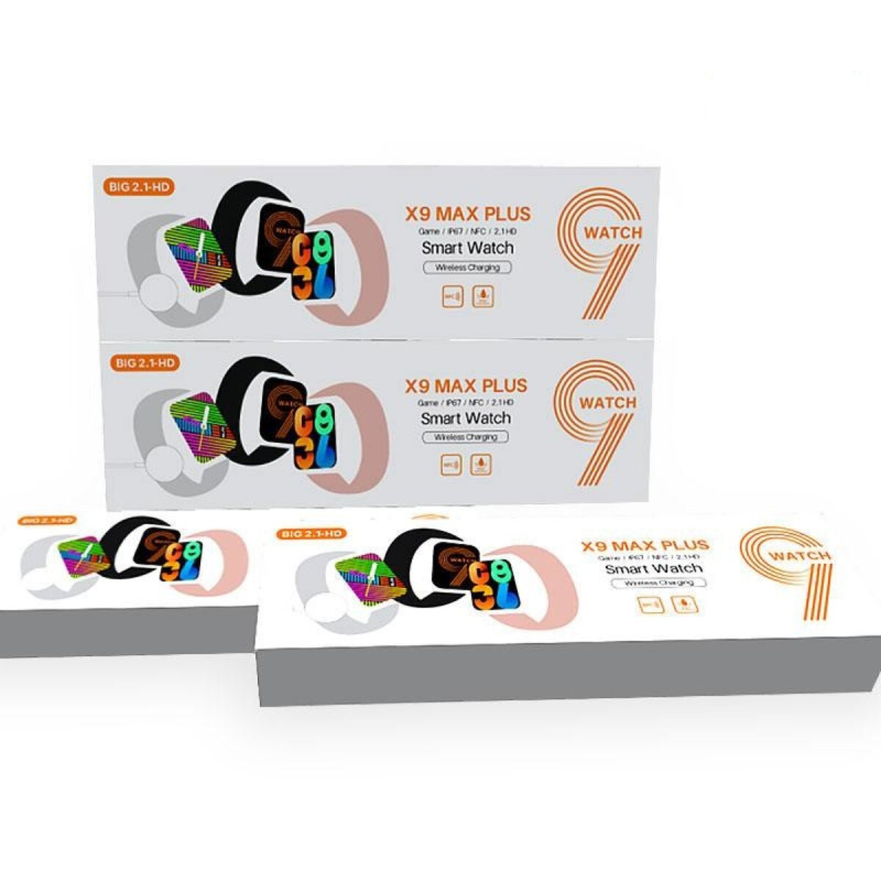 Смарт-годинник BIG X9 Max Plus IP67+GPS White (BIGX9MPWhite)