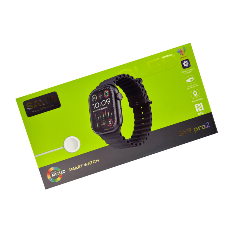 Смарт-годинник Saiya SY9 PRO2 Amoled+IP67 Gold (SY9PRO2Gold)